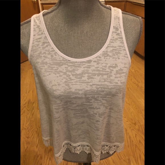 Soft sheer white tank! - Picture 1 of 4